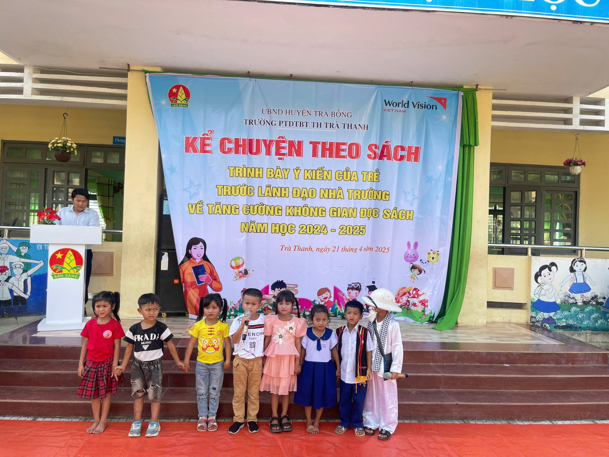 NGÀY HỘI KỂ CHUYỆN THEO SÁCH – KHI TRẺ EM ĐƯỢC LẮNG NGHE